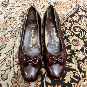 Ferragamo Kitten Heels